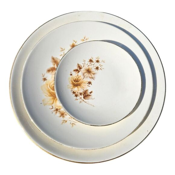 Vintage Victoria Serving Platter and plate set by TAYLOR SMITH and Taylor (TS&T) - Picture 2 of 8